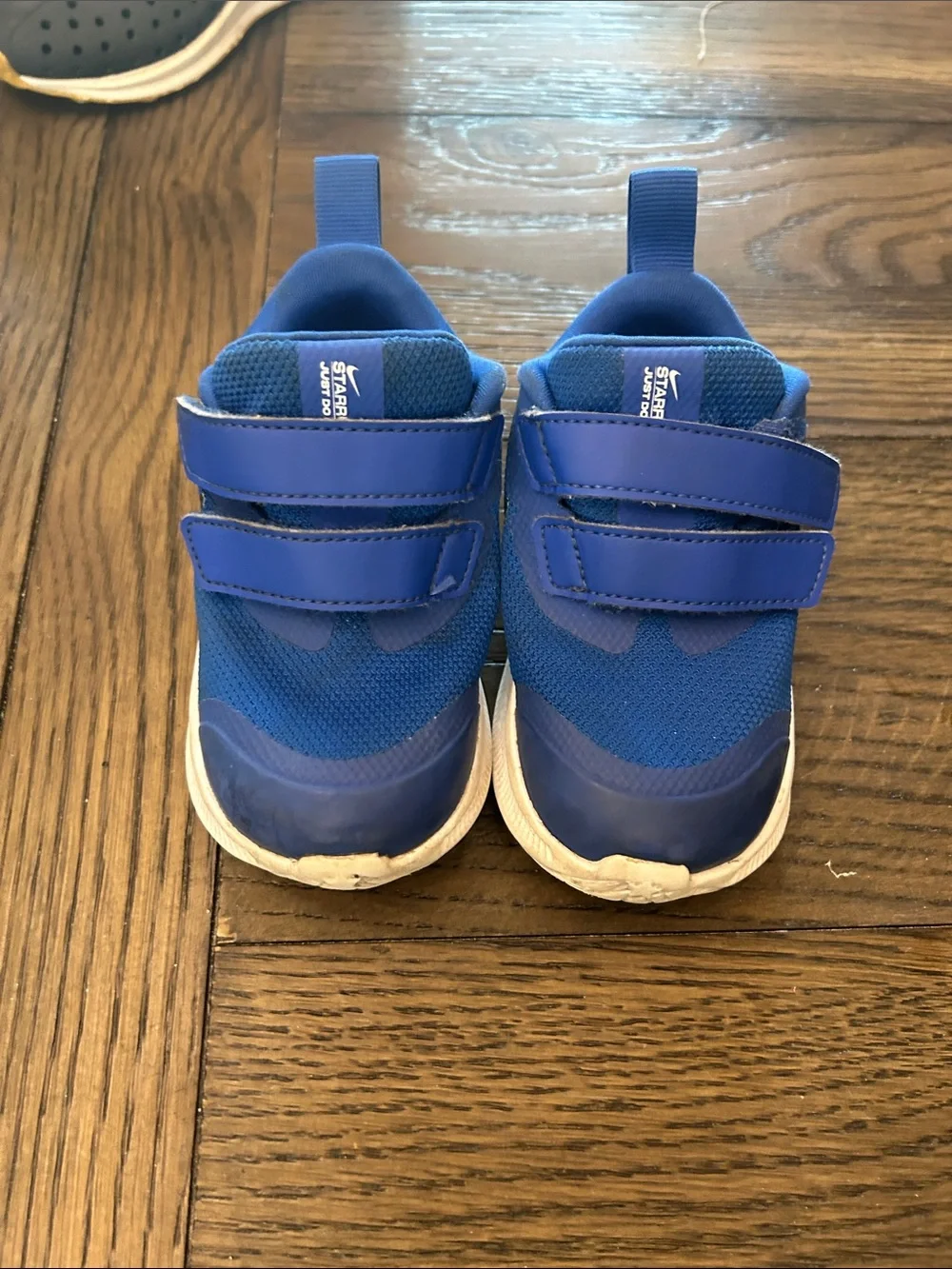 Nike Royal Blue Kids Velcro Sneakers